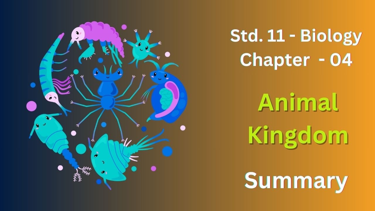 Class 11 Biology Chapter 4 – Animal Kingdom Notes